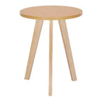 Table d'appoint en bois d'hévéa style maison de ferme