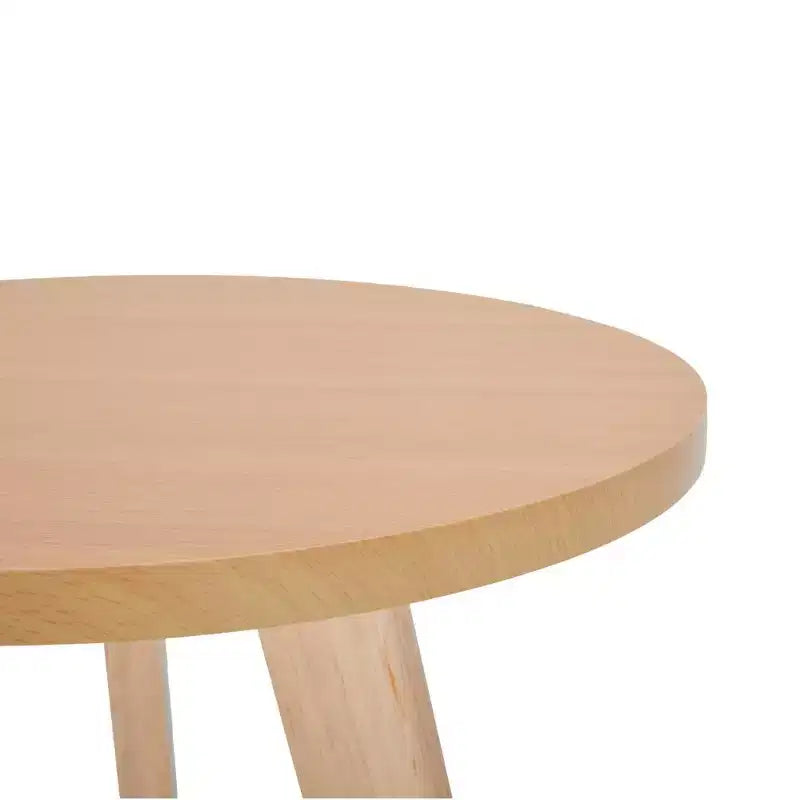 Table d'appoint en bois d'hévéa style maison de ferme