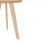 Table d'appoint en bois d'hévéa style maison de ferme
