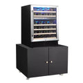 Printer Stand with Storage, Mobile Metal File Cabinet for Home Office Organization