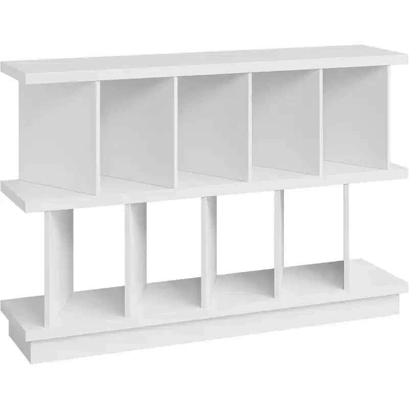 Étagère de rangement 8 cubes - Bibliothèque ouverte avec 10 panneaux arrière amovibles, meuble de rangement pour salon, bureau