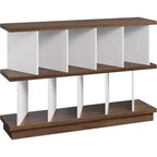 Étagère de rangement 8 cubes - Bibliothèque ouverte avec 10 panneaux arrière amovibles, meuble de rangement pour salon, bureau