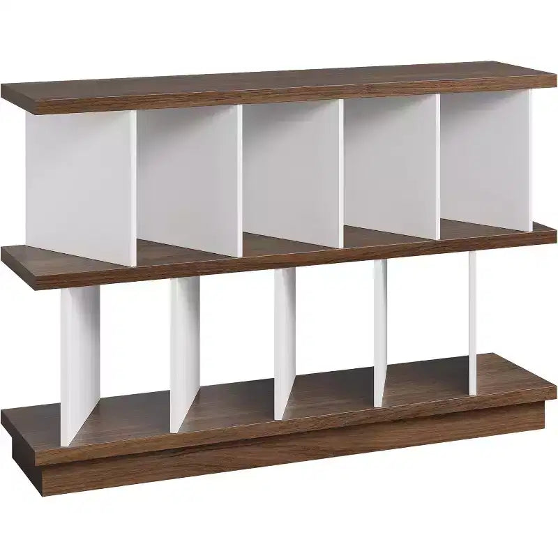 Étagère de rangement 8 cubes - Bibliothèque ouverte avec 10 panneaux arrière amovibles, meuble de rangement pour salon, bureau