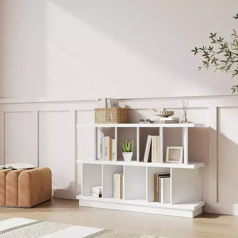 Étagère de rangement 8 cubes - Bibliothèque ouverte avec 10 panneaux arrière amovibles, meuble de rangement pour salon, bureau