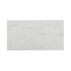 24.25 Table d'appoint et de canapé en forme de C en métal industriel de designer avec plateau en marbre blanc