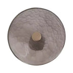 Table d'appoint ronde en verre