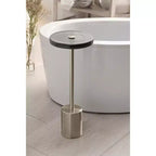 Table d'appoint ronde en verre