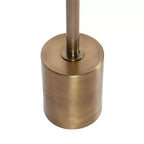 Table d'appoint ronde en verre