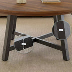 Table basse ronde 36 table basse, table basse circulaire tables basses industrielles avec pieds réglables