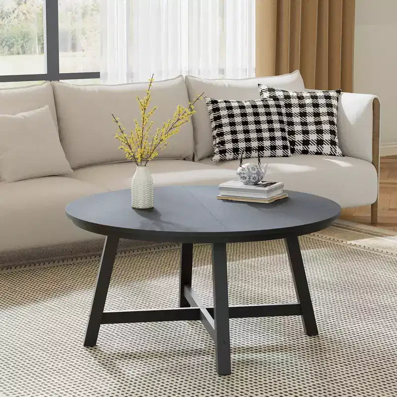 Table basse ronde 36 table basse, table basse circulaire tables basses industrielles avec pieds réglables