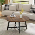 Table basse ronde 36 table basse, table basse circulaire tables basses industrielles avec pieds réglables