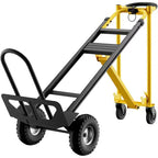 Chariot pliant à roulettes, capacité de 360 kg, diable pliant robuste, chariot de transport pliable pour la maison, l'entrepôt, le supermarché