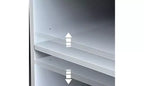 Meuble TV pour téléviseurs jusqu'à 65 pouces, console média avec rangement, meuble de centre de divertissement avec miroir