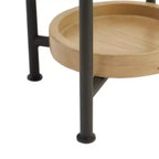 Table d'appoint Blanc/Naturel