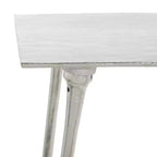 Console aluminium Glam argent - Robuste, aucun assemblage requis, usage intérieur