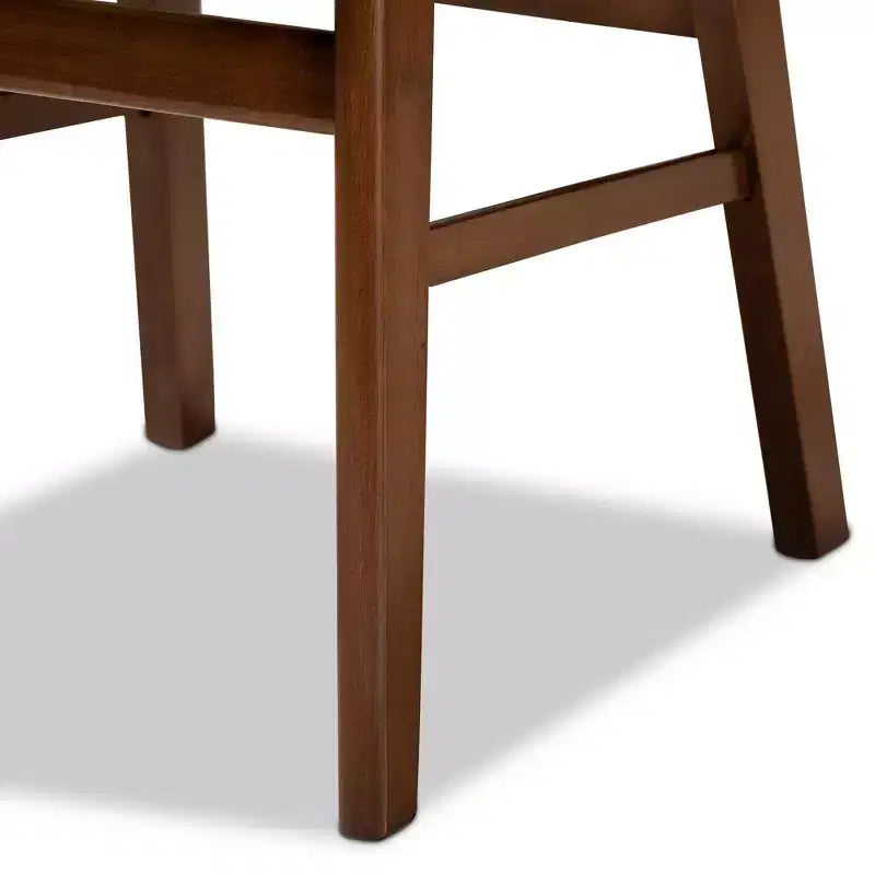 Lot de 2 chaises de salle à manger en bois
