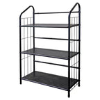 Metal Book Shelf Black - Ore International