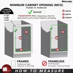 Tige de valet télescopique extensible réglable en acier de 14 po avec quincaillerie de montage