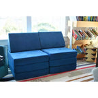 Tapis de jeu convertible en canapé et transat