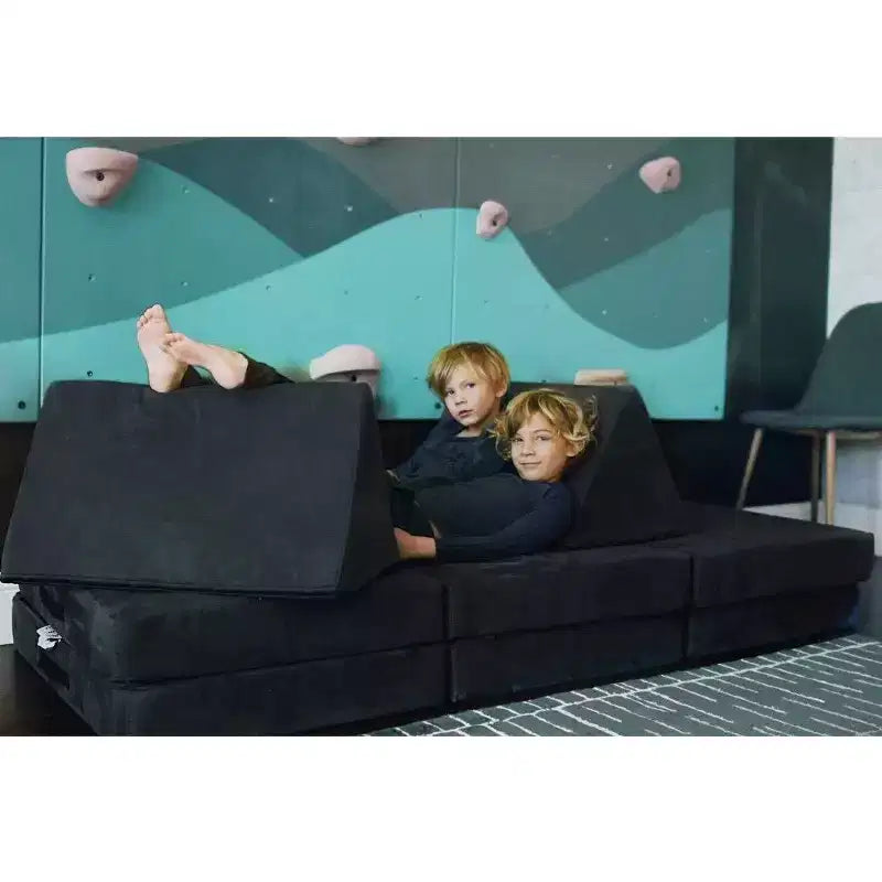 Tapis de jeu convertible en canapé et transat